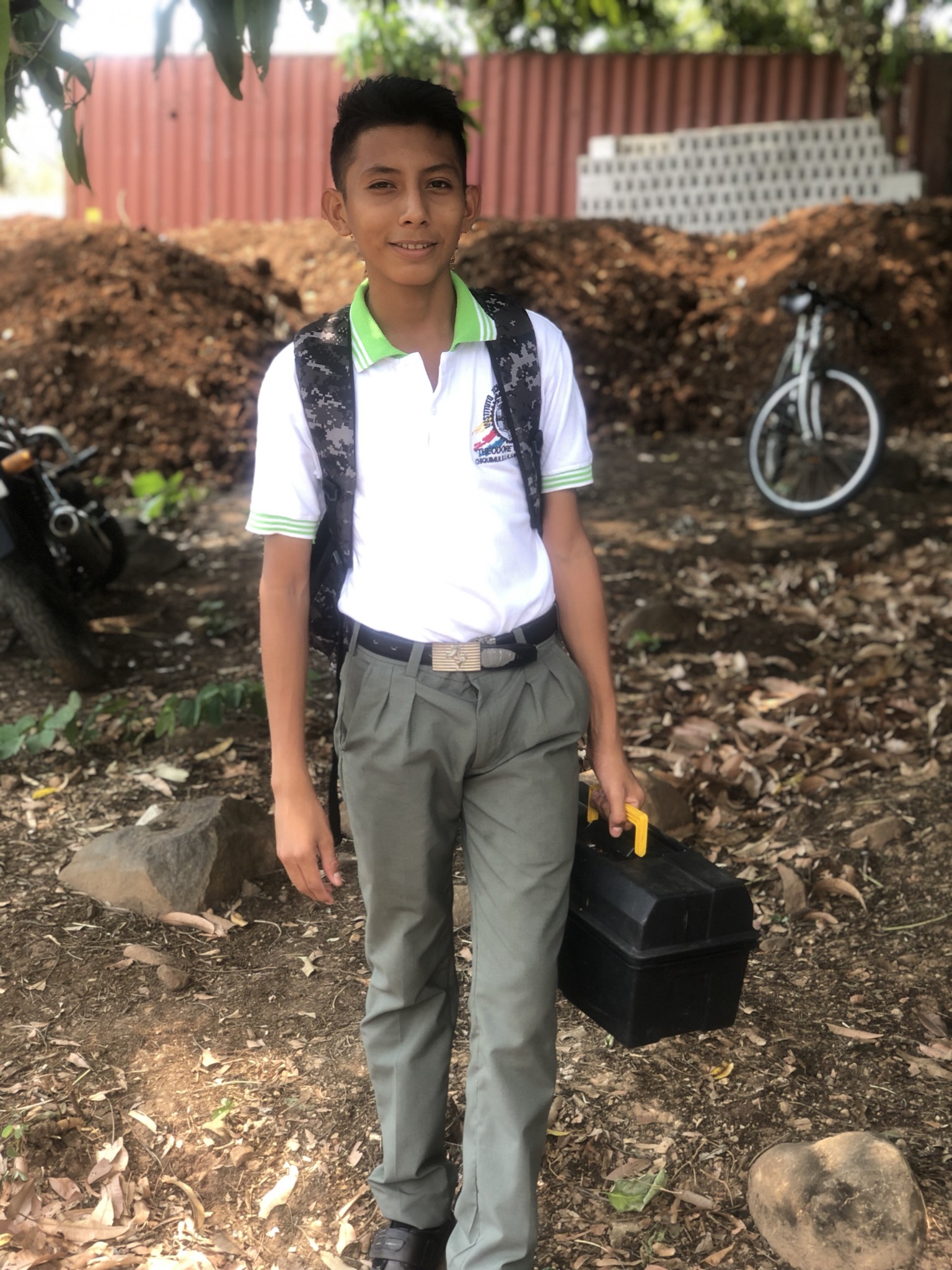 Carlos is enrolled in a 2 year electrician program. 